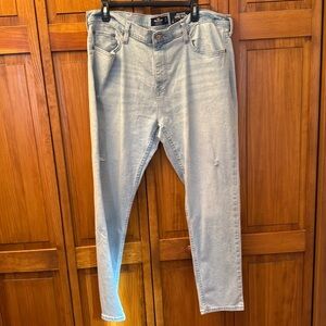 Hollister Men’s Athletic skinny jeans 36x30 NWT Price drop